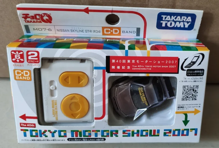 The 40th Tokyo Motor Show Q-Steer Choro-Q R34 1 The 40th Tokyo Motor Show Q-Steer Choro-Q R34